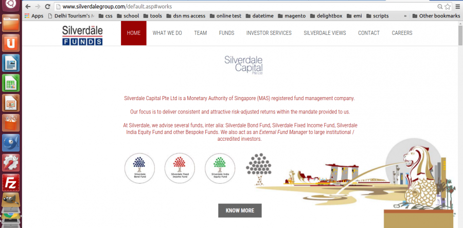 Silverdale Capital, Singapore